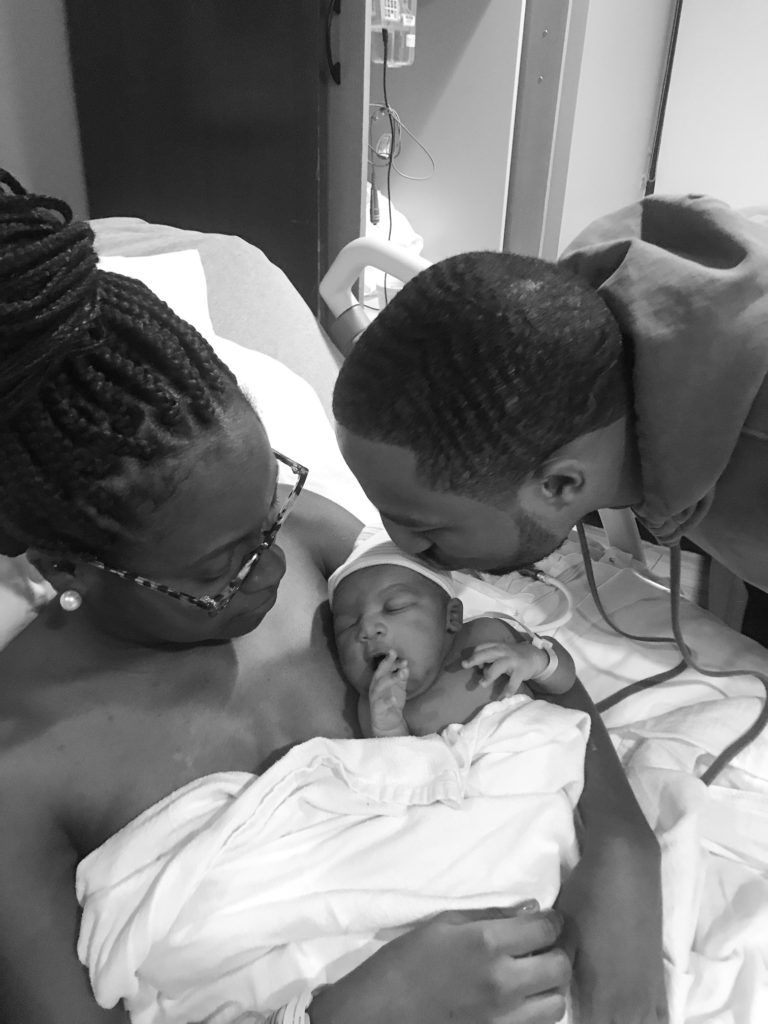 mom and dad, baby boy, labor and delivery, Ezra, birth story 