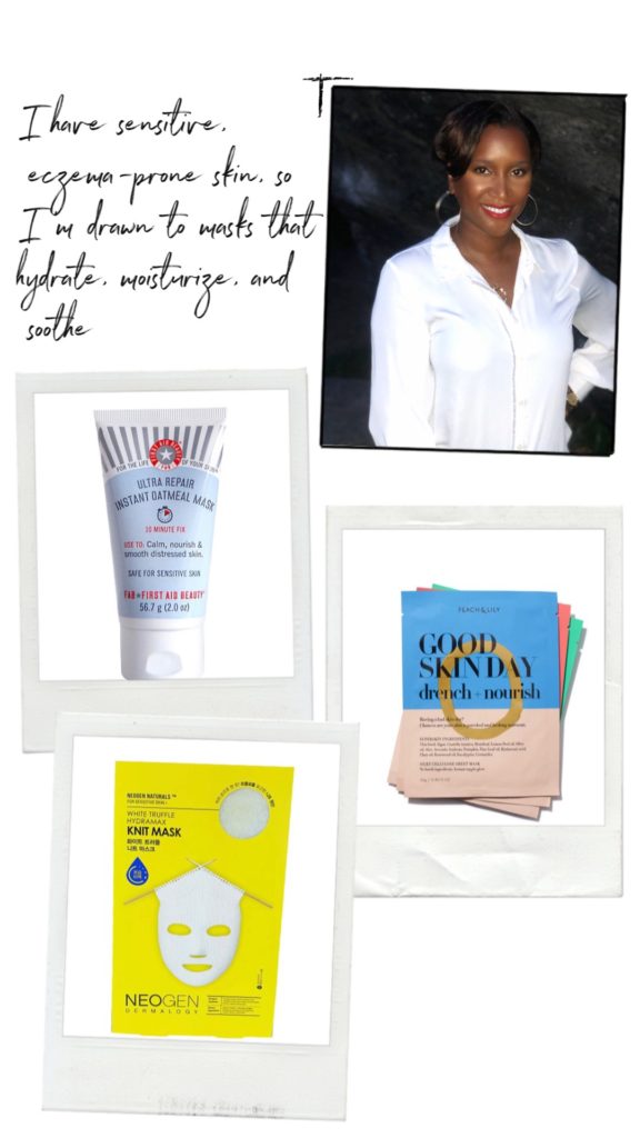 beauty influencer, beauty in color, facial masks, skin goals, glow skin 