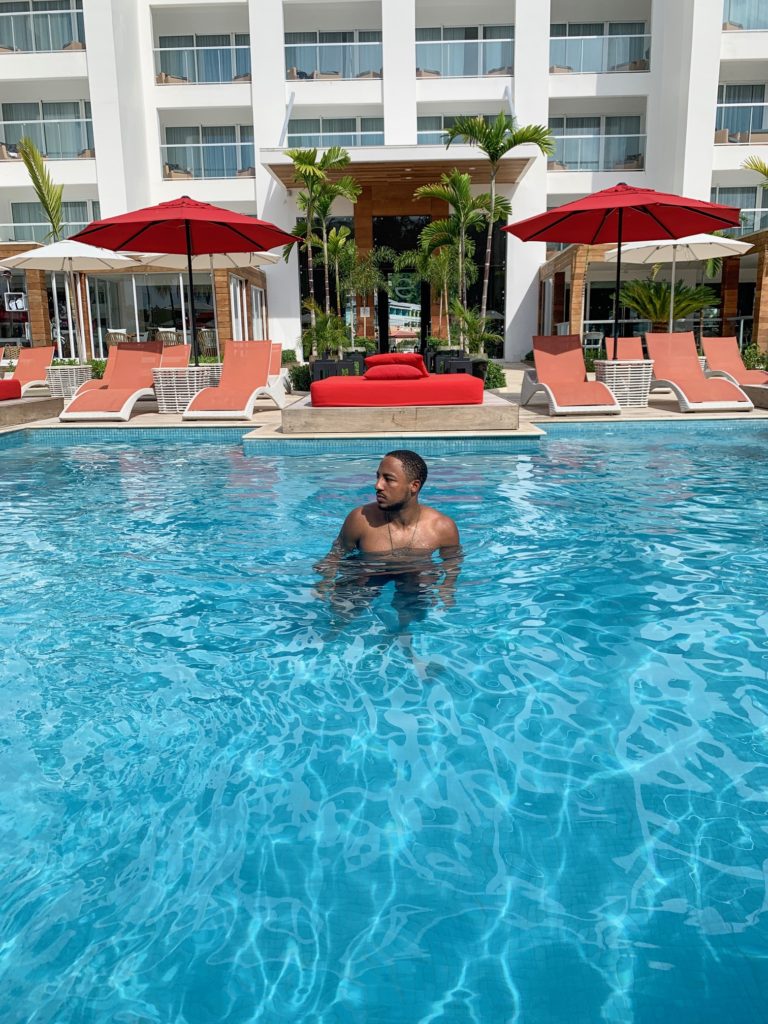 husband, pool, s hotel Jamaica