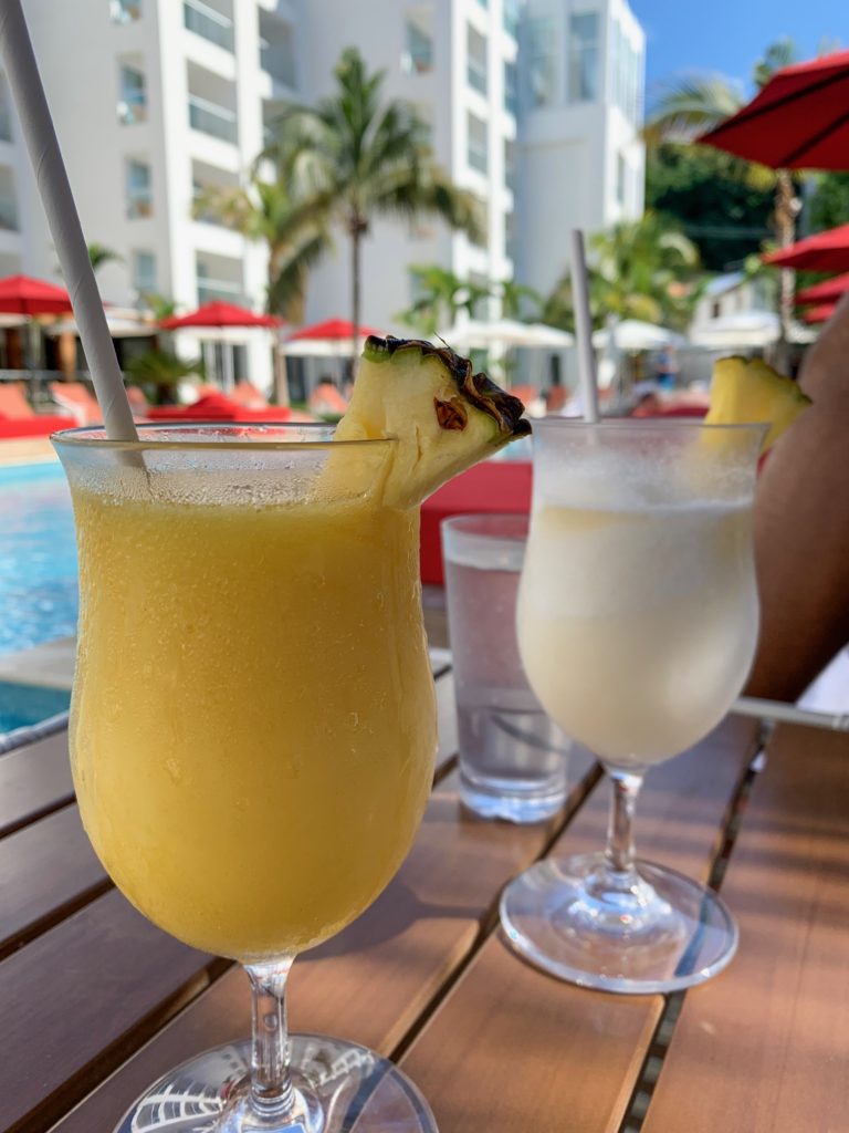 daiquiris, poolside