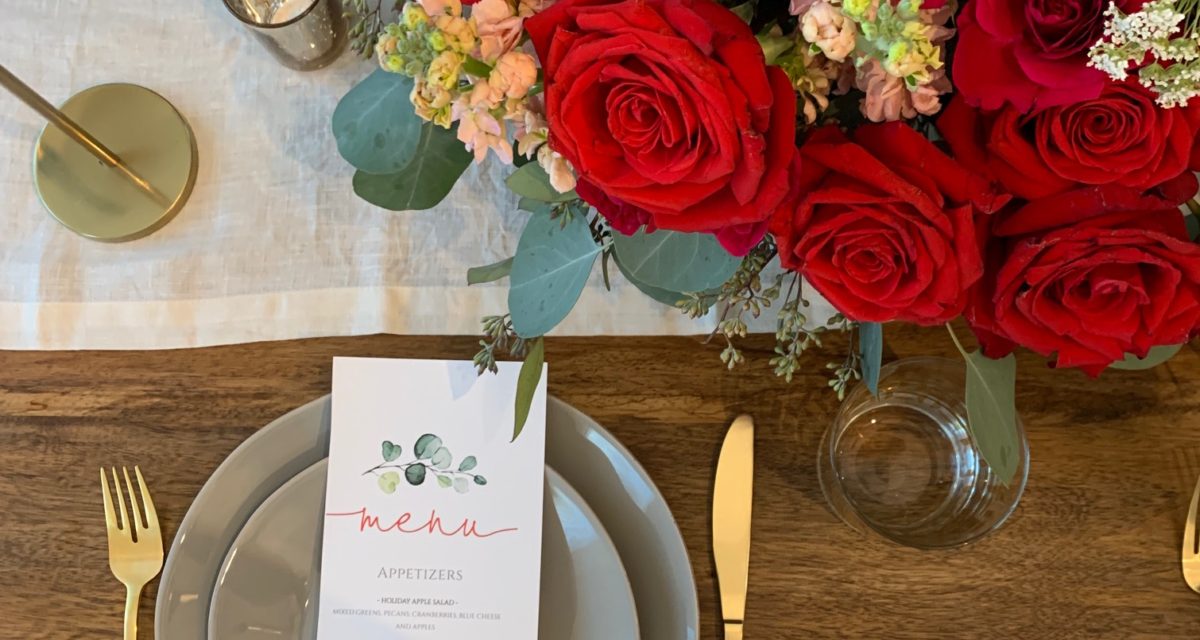 How to Host an Intimate Holiday Dinner